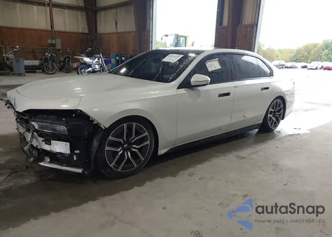 2023 BMW 760 I xDrive from USA, damaged, VIN WBA33EJ01PCM24809